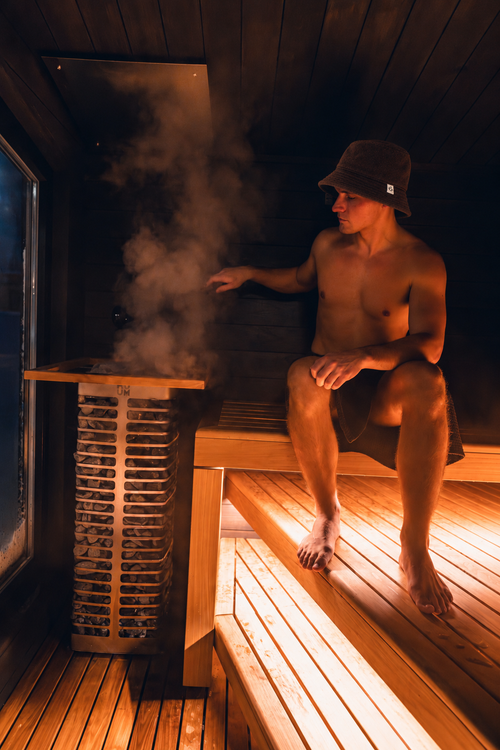 Endauna 100% Wool Sauna Hat